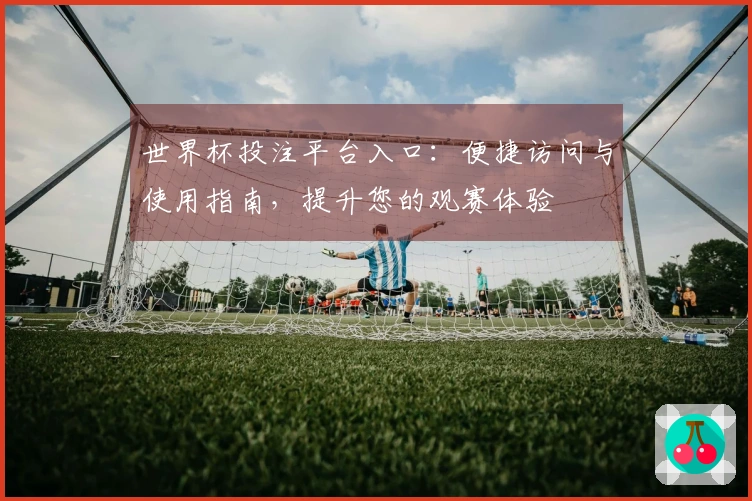 世界杯投注平台入口：便捷访问与使用指南，提升您的观赛体验